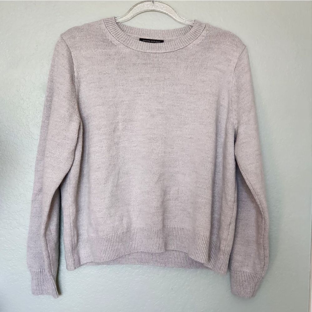 🌟2 For $25 Banana Republic Light Gray Sweater  Size XLP